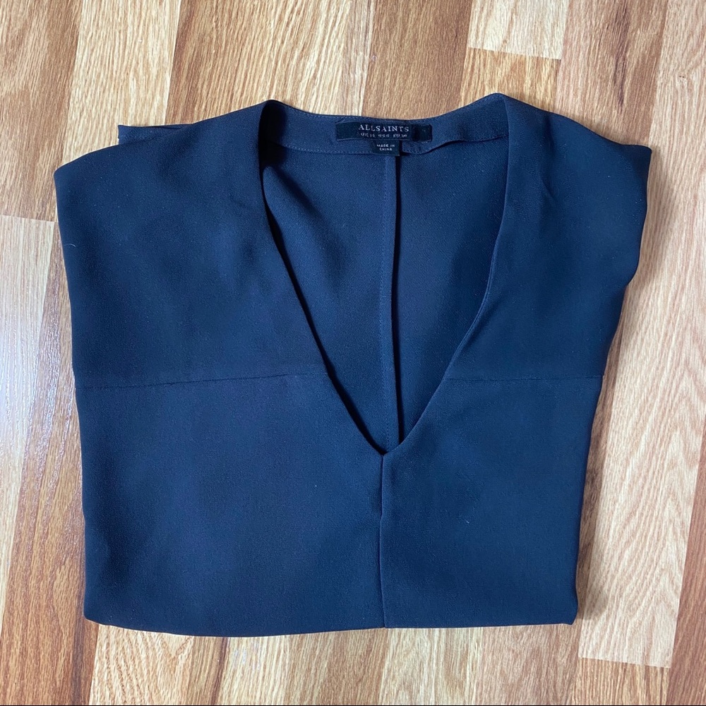 All Saints Navy blue Blouse